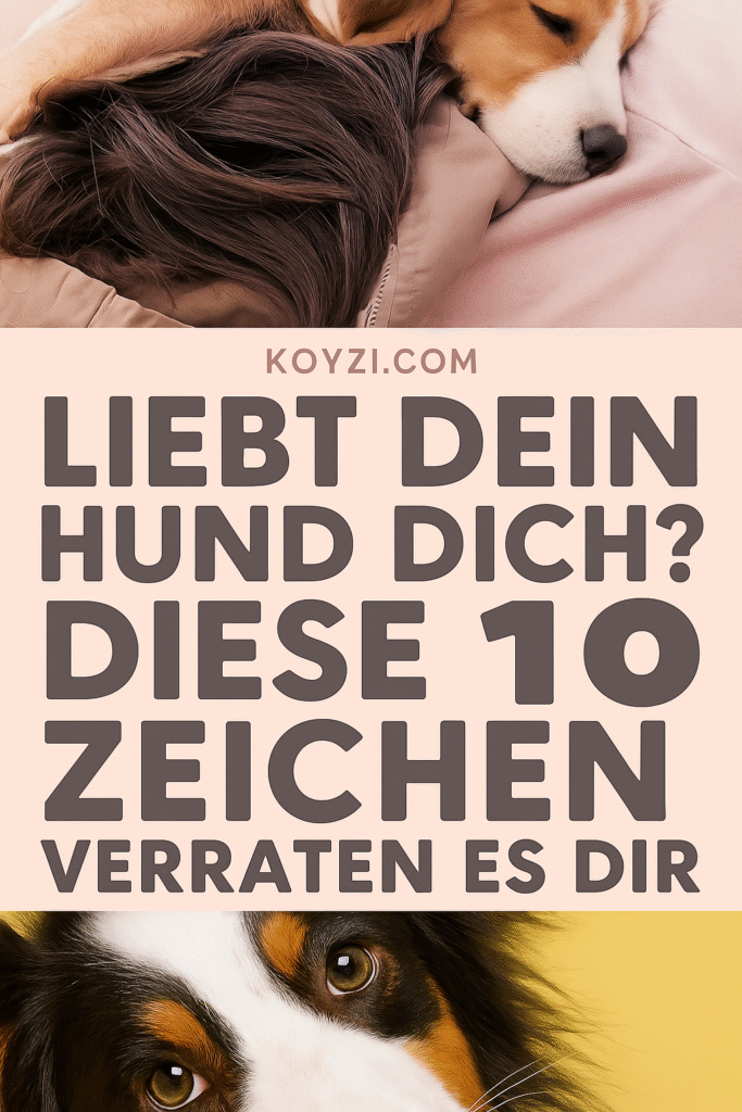 🐾 Liebt mein Hund mich erkennen 10 Zeichen, die dir Oma verrät