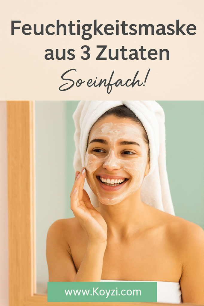 Gesichtsmaske gegen trockene Haut selber machen