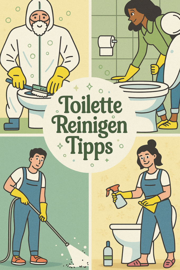 Toilette Reinigen Tipps – Omas einfache Tricks für ein strahlend sauberes Bad
